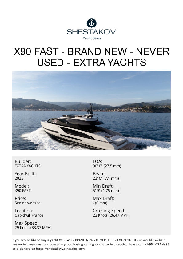 X90 FAST - brand new - never used - X90 FAST - 2025