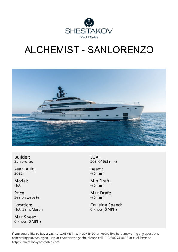 ALCHEMIST - undefined - 2022