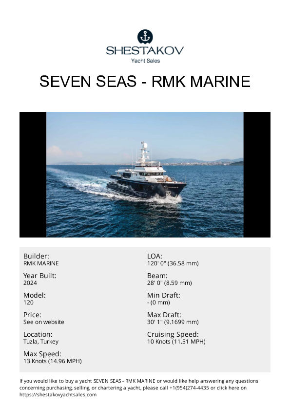 SEVEN SEAS - 120 - 2024