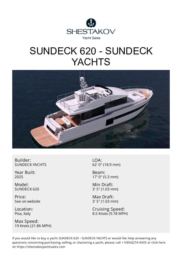 SUNDECK 620 - SUNDECK 620 - 2025