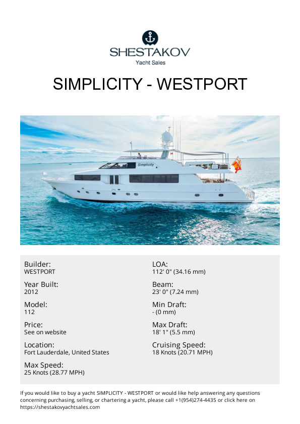 SIMPLICITY - 112 - 2012