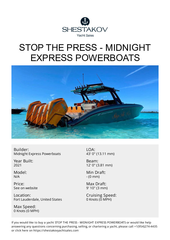 STOP THE PRESS - undefined - 2021