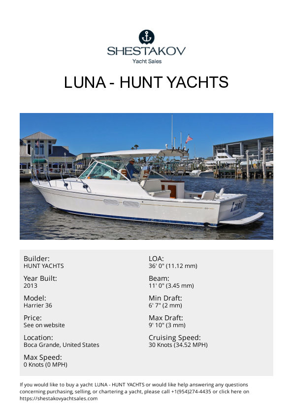 LUNA - Harrier 36 - 2013