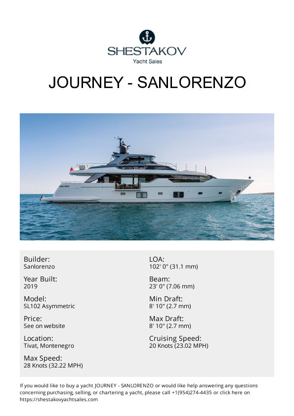 Journey - SL102 Asymmetric - 2019