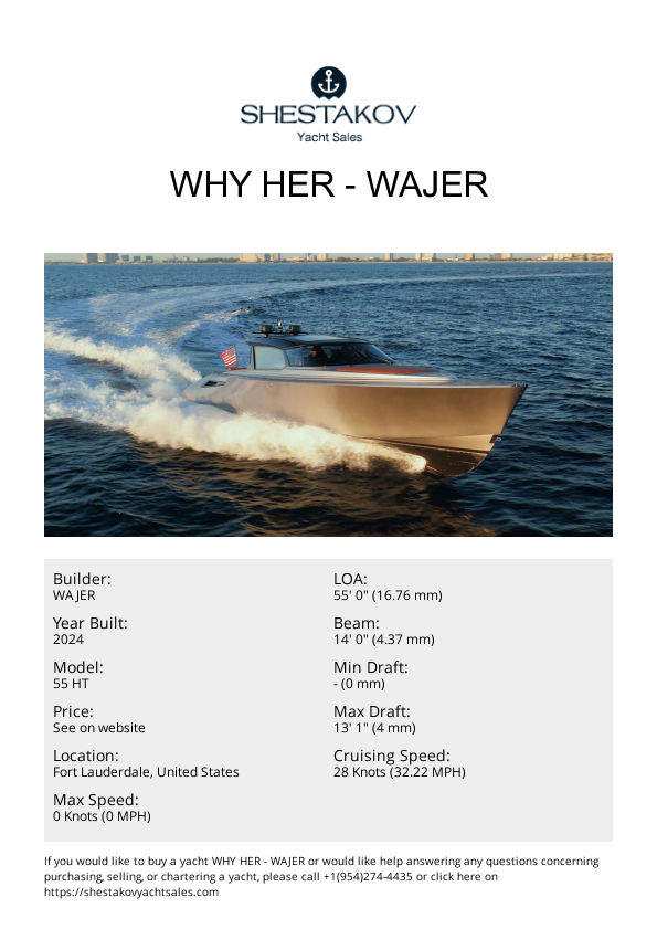 WHY HER - 55 HT - 2024