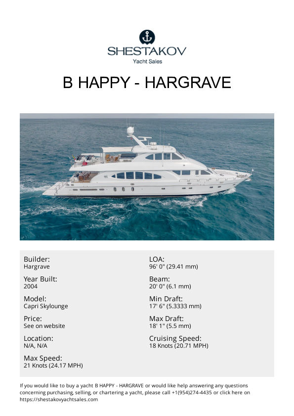 B HAPPY - Capri Skylounge - 2004