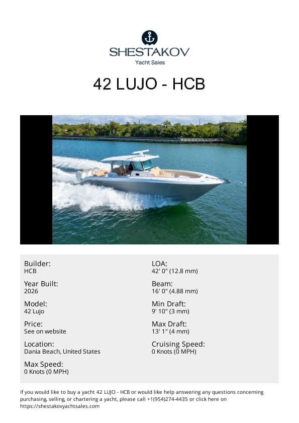 42 Lujo - 42 Lujo - 2026