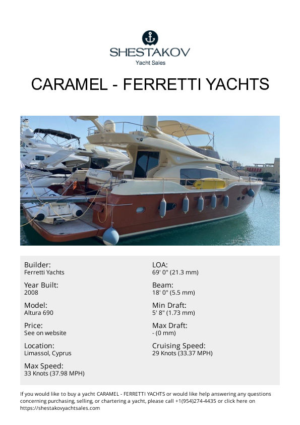 CARAMEL - Altura 690 - 2008