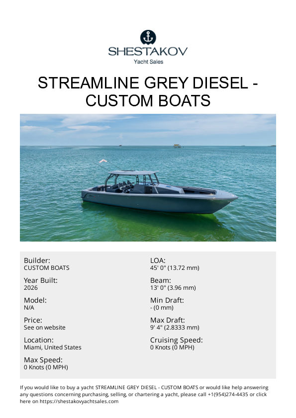 STREAMLINE GREY DIESEL - undefined - 2026