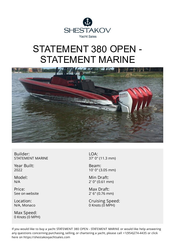 Statement 380 Open - undefined - 2022