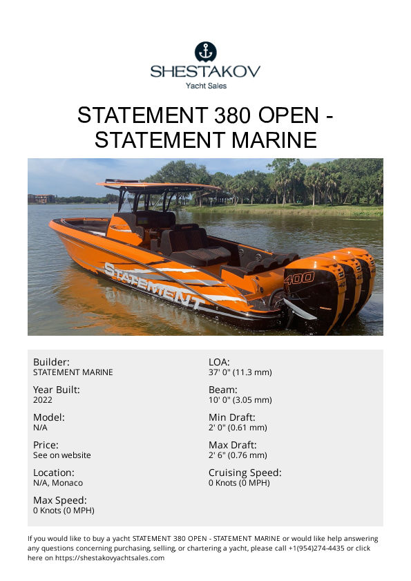 Statement 380 Open - undefined - 2022