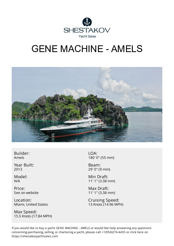 GENE MACHINE - undefined - 2013