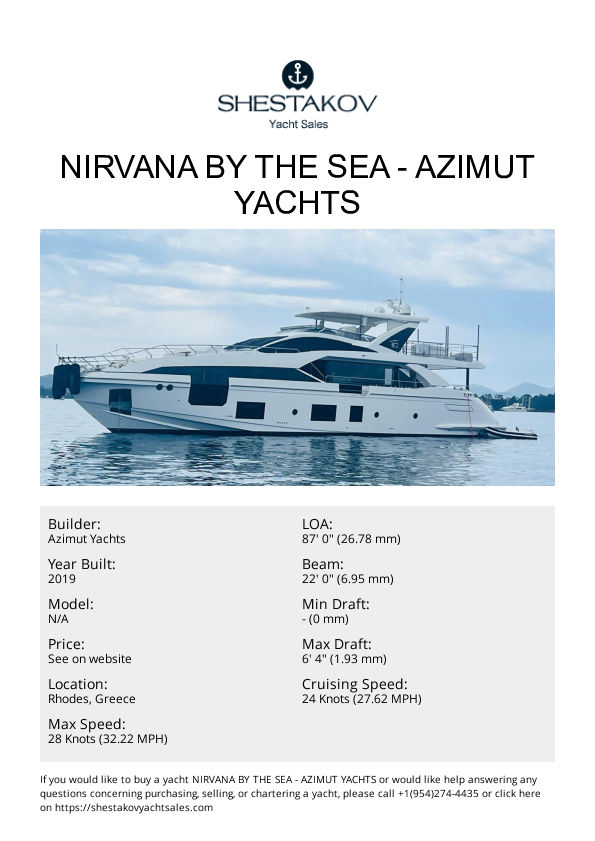 NIRVANA BY THE SEA - undefined - 2019