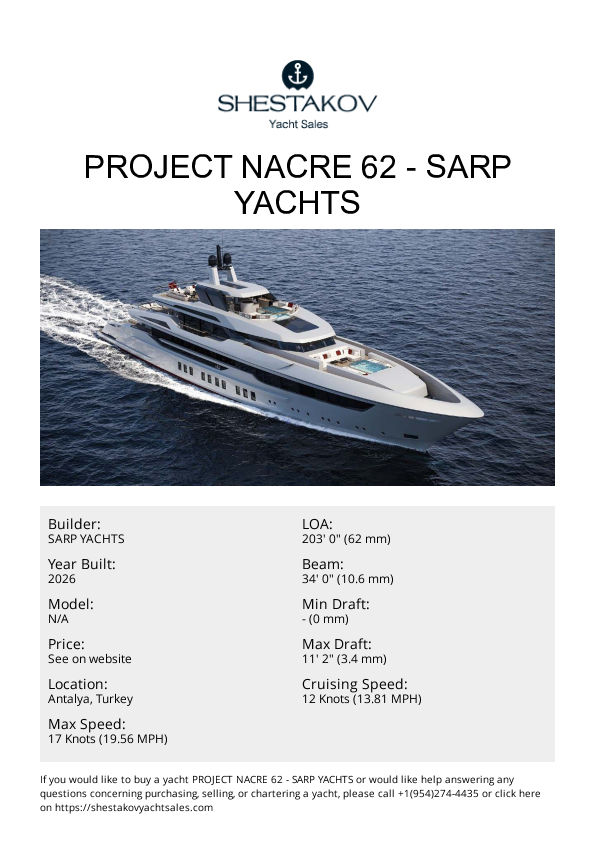 Project Nacre 62 - undefined - 2026