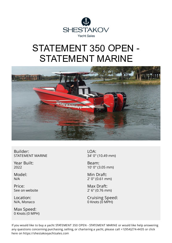 Statement 350 Open - undefined - 2022
