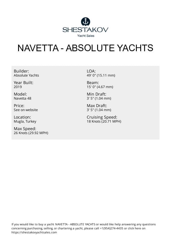 Navetta - Navetta 48 - 2019