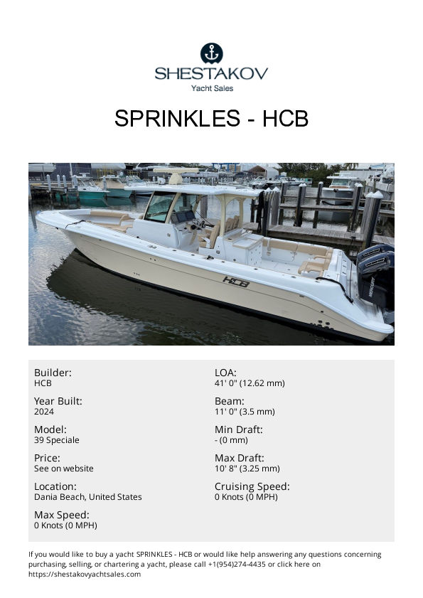 SPRINKLES - 39 Speciale - 2024
