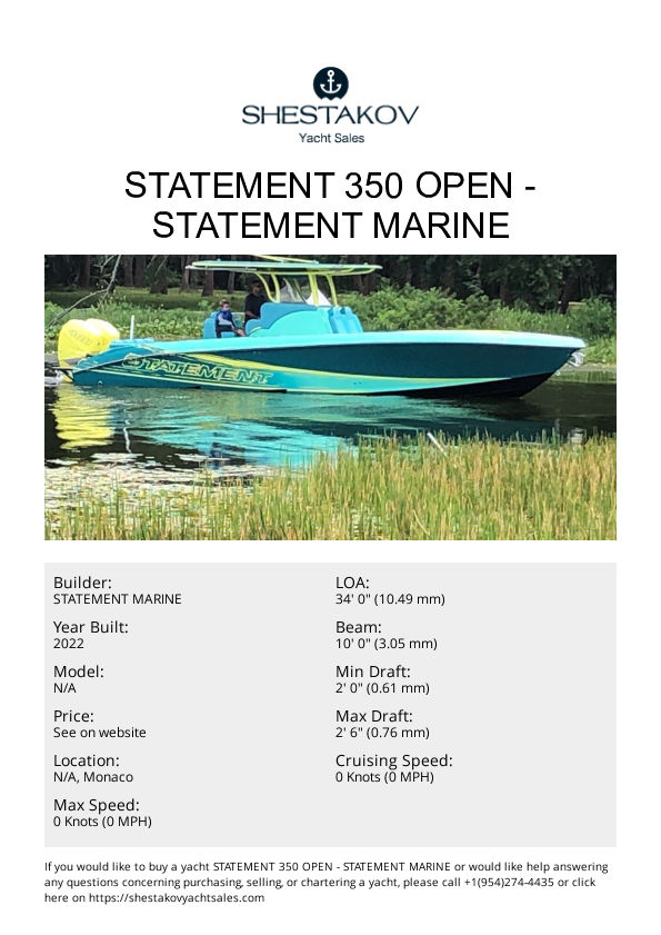 Statement 350 Open - undefined - 2022