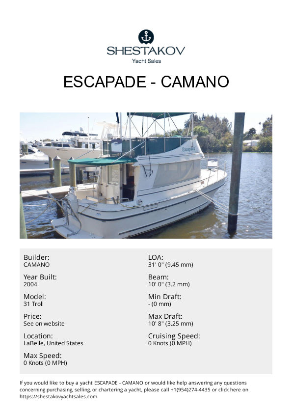 Escapade - 31 Troll - 2004