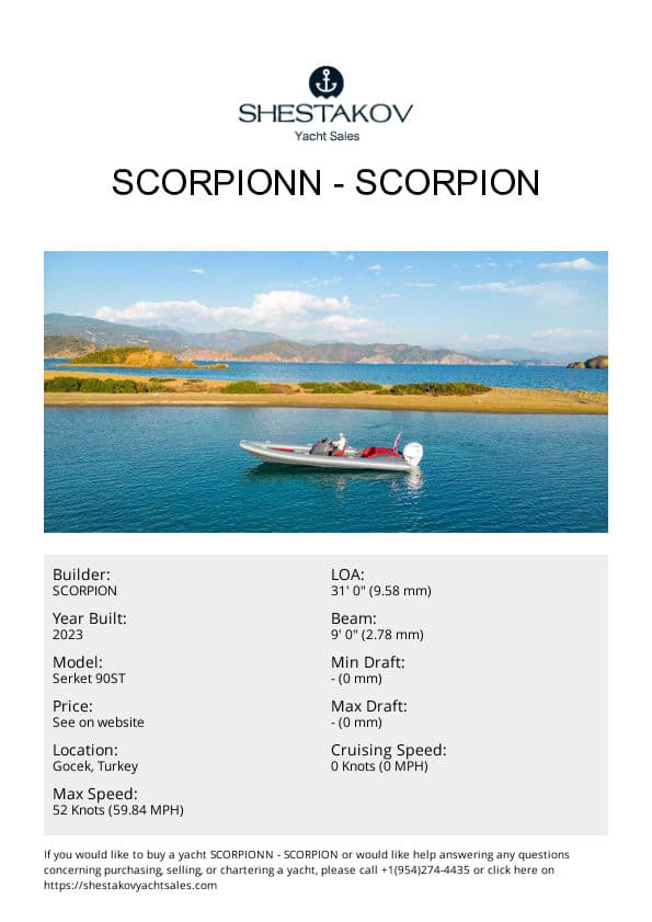 Scorpionn - Serket 90ST - 2023
