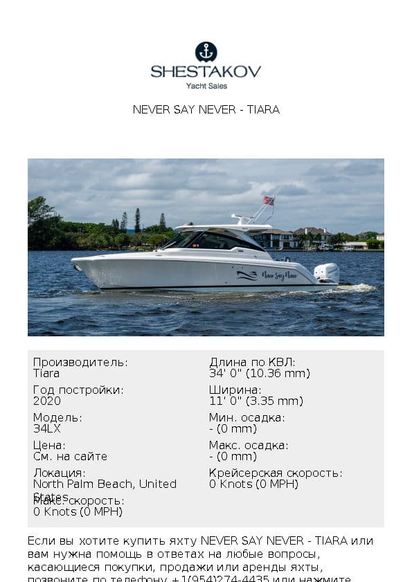 NEVER SAY NEVER - 34LX - 2021