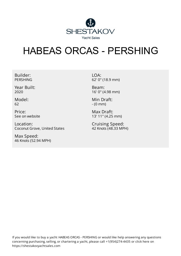 Habeas Orcas - 62 - 2020