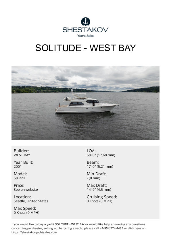 Solitude - 58 RPH - 2001