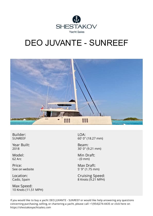 Deo Juvante - 62 Arc - 2018