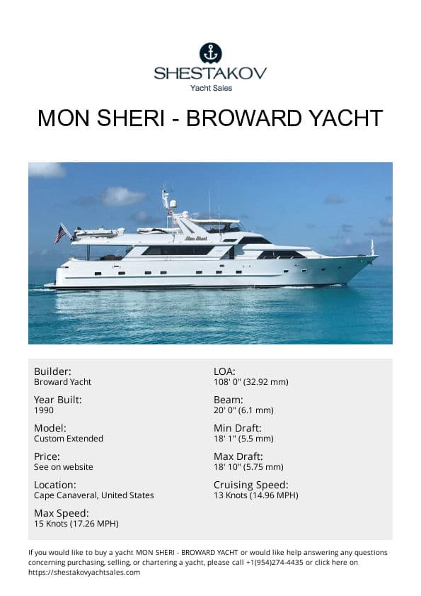 MON SHERI - Custom Extended - 1990