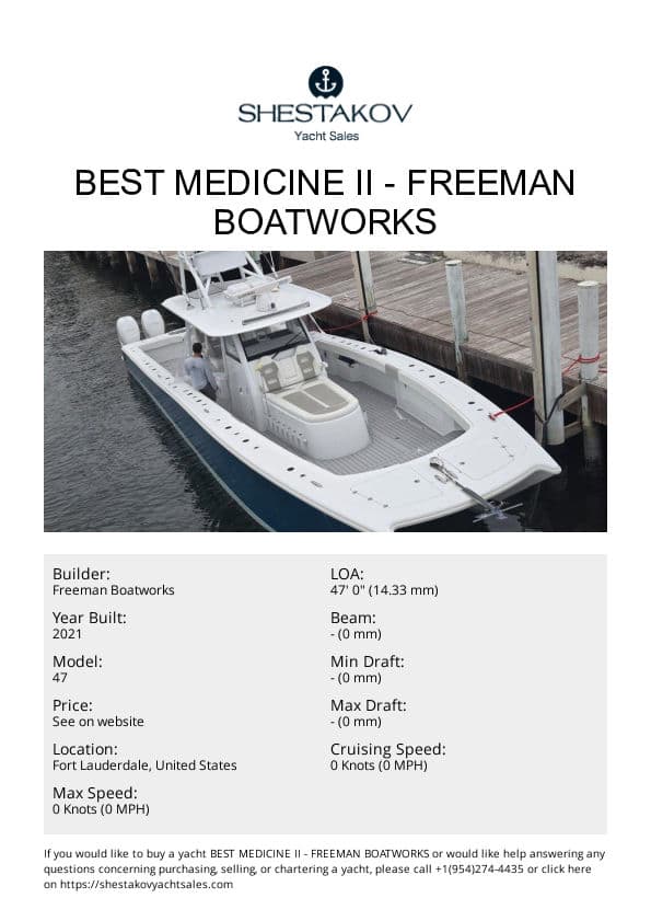 BEST MEDICINE II - 47 - 2022