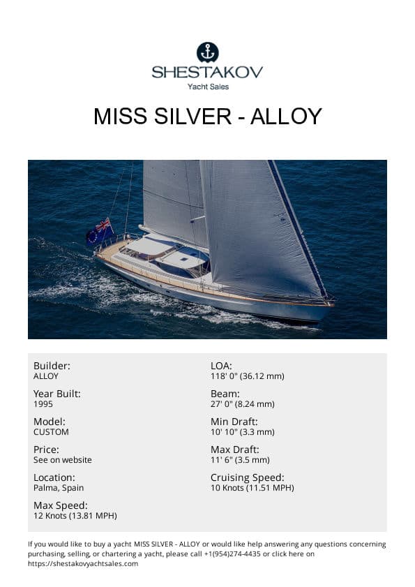 MISS SILVER - CUSTOM - 1995