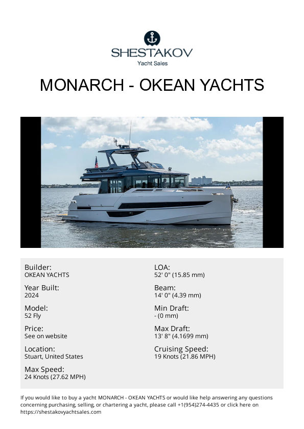 MONARCH - 52 Fly - 2024