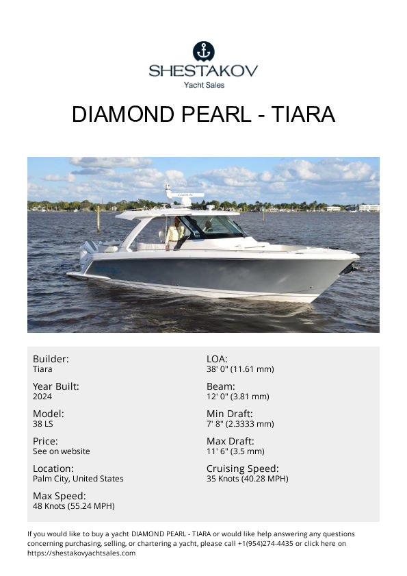 DIAMOND PEARL - 38 LS - 2024