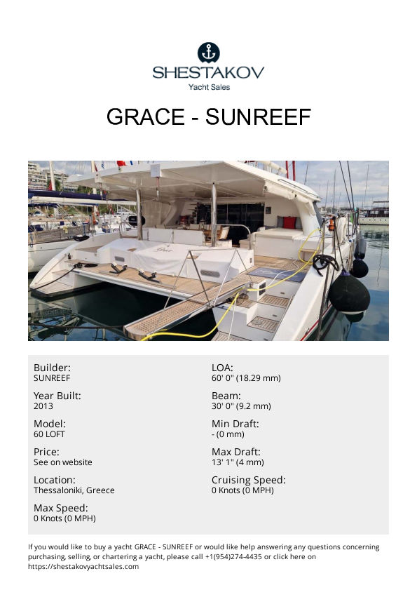 GRACE - 60 LOFT - 2013