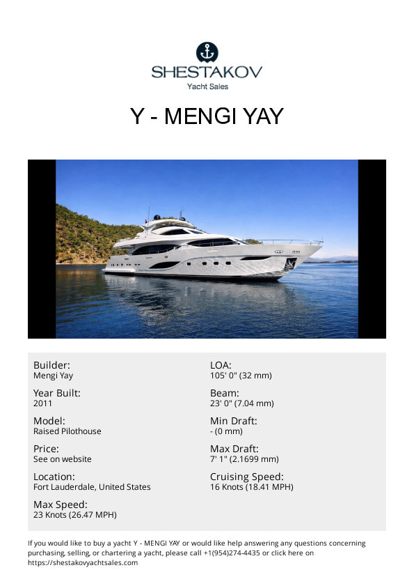 Y - Raised Pilothouse - 2011