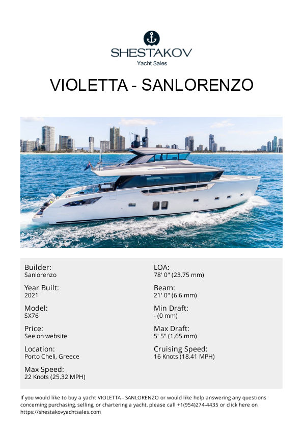 Violetta - SX76 - 2021