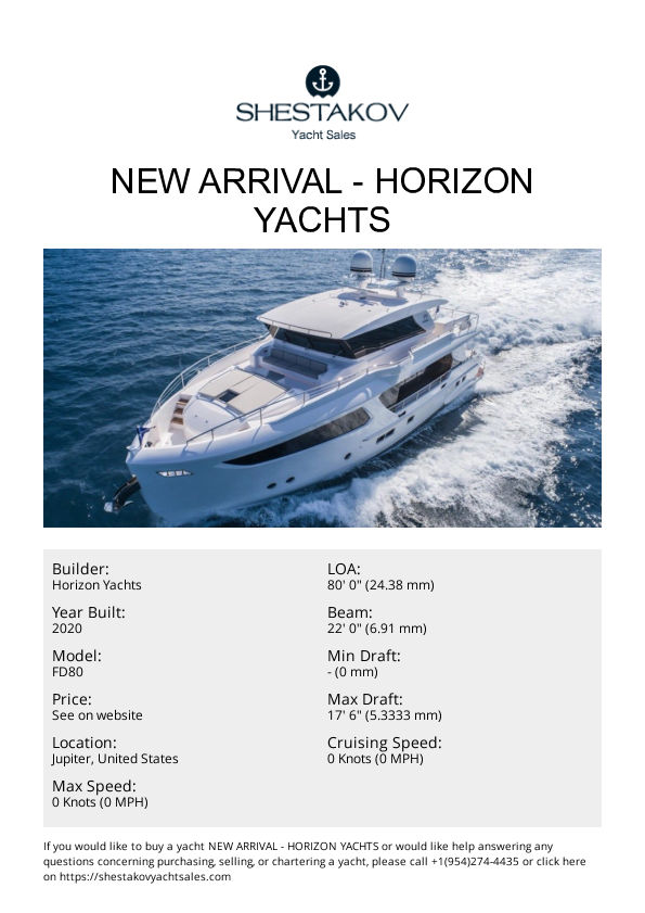 New Arrival - FD80 - 2020