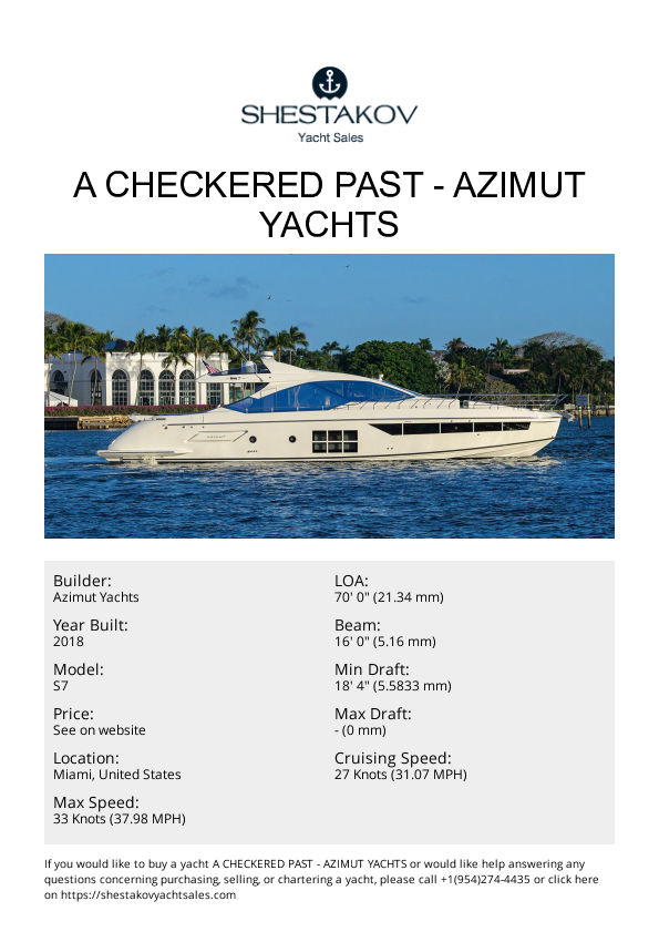 A CHECKERED PAST - S7 - 2019