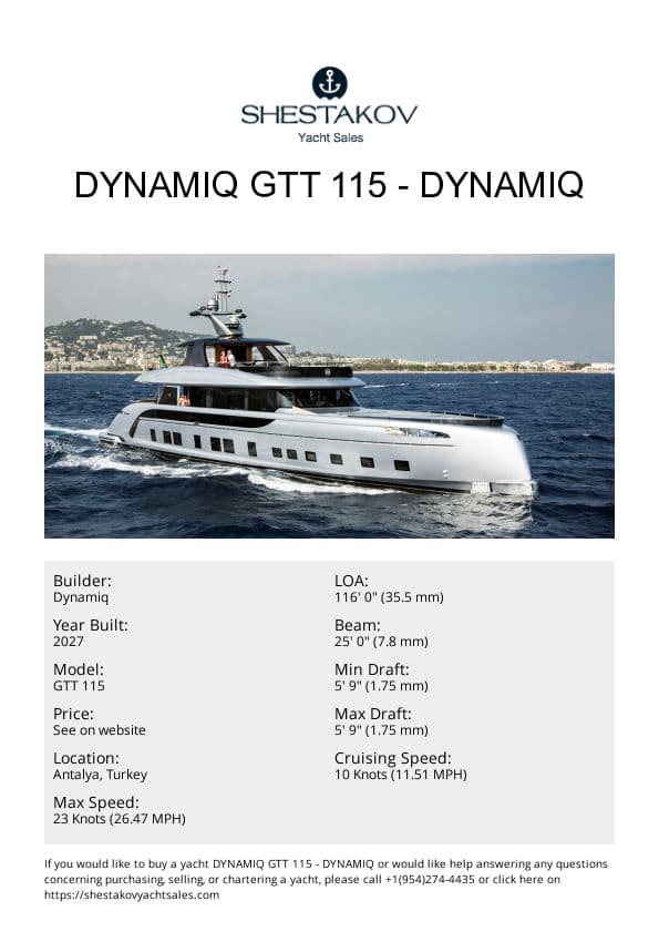 Dynamiq GTT 115 - GTT 115 - 2025