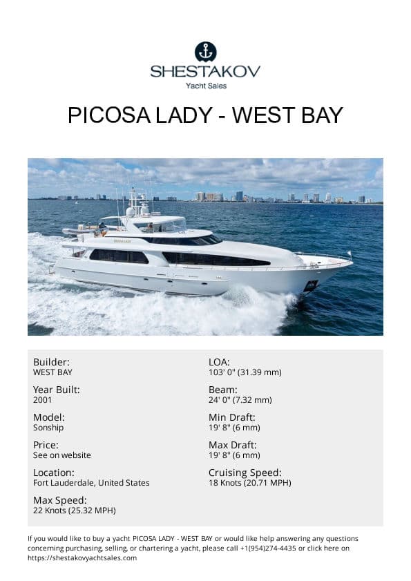 PICOSA LADY - Sonship - 2001