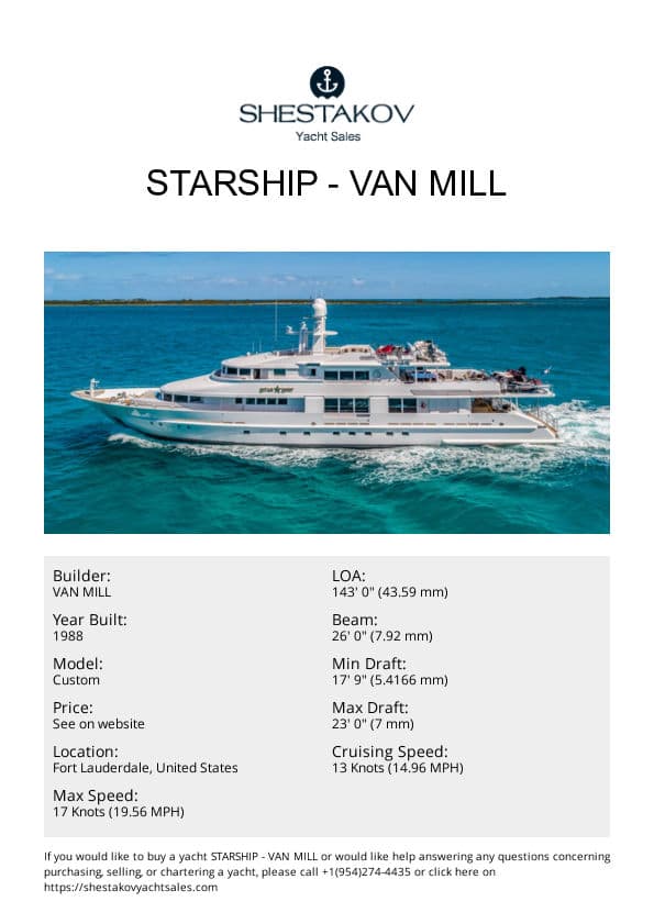 STARSHIP - Custom - 1988