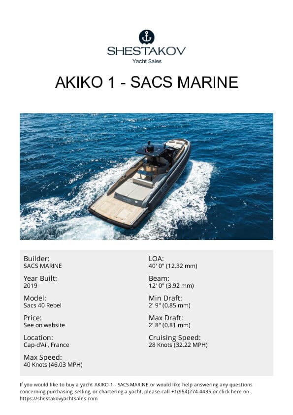 AKIKO 1 - Sacs 40 Rebel - 2019