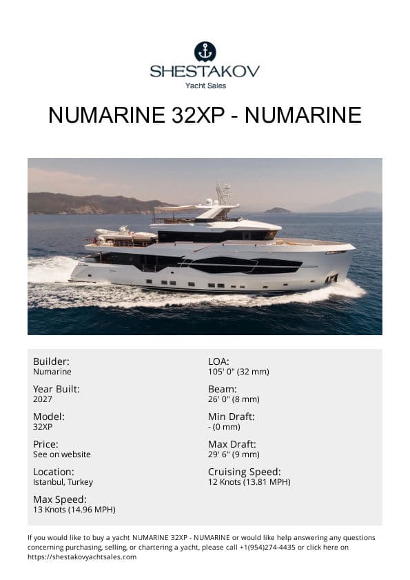 NUMARINE 32XP - 32XP - 2027