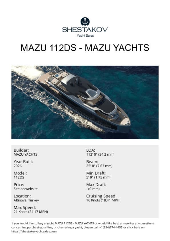 MAZU 112DS - 112DS - 2027