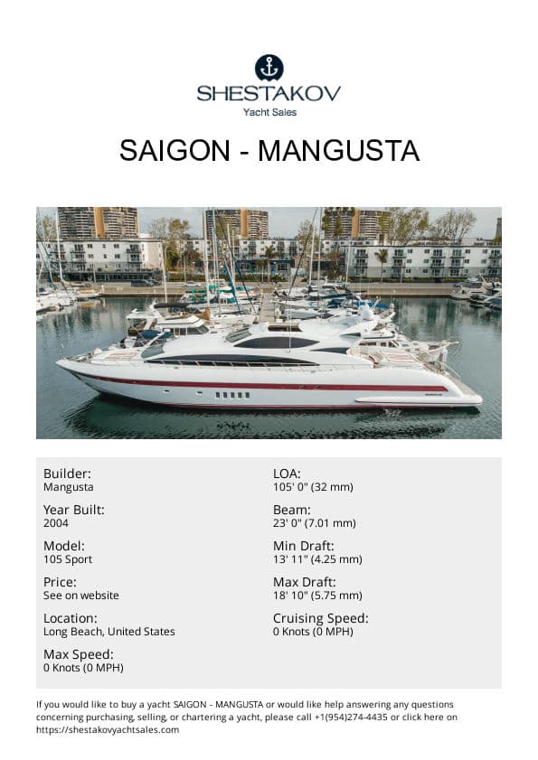 Saigon - 105 Sport - 2004