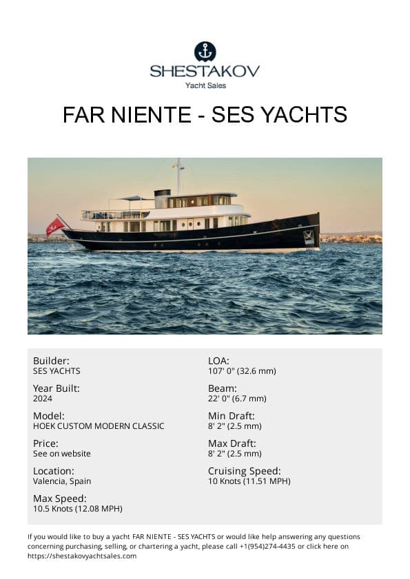 FAR NIENTE - HOEK CUSTOM MODERN CLASSIC - 2024