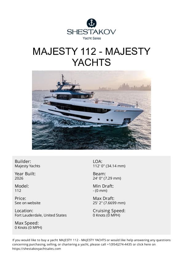 MAJESTY 112 - 112 - 2026