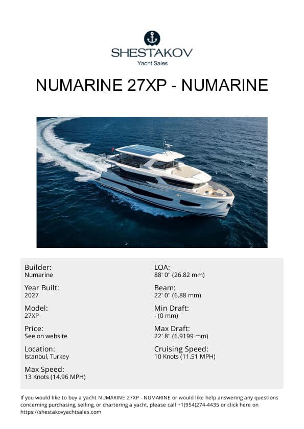 NUMARINE 27XP - 27XP - 2027
