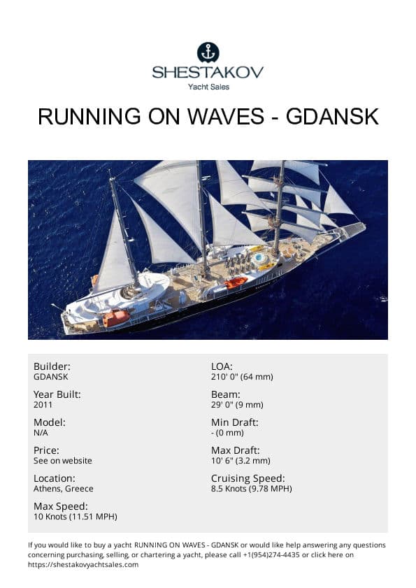 Running On Waves - undefined - 2011