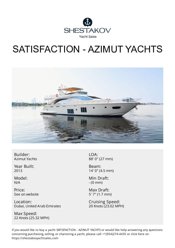 Satisfaction - undefined - 2013